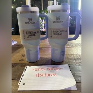 40 oz cool serene brush stroke Stanley SOLD OUT